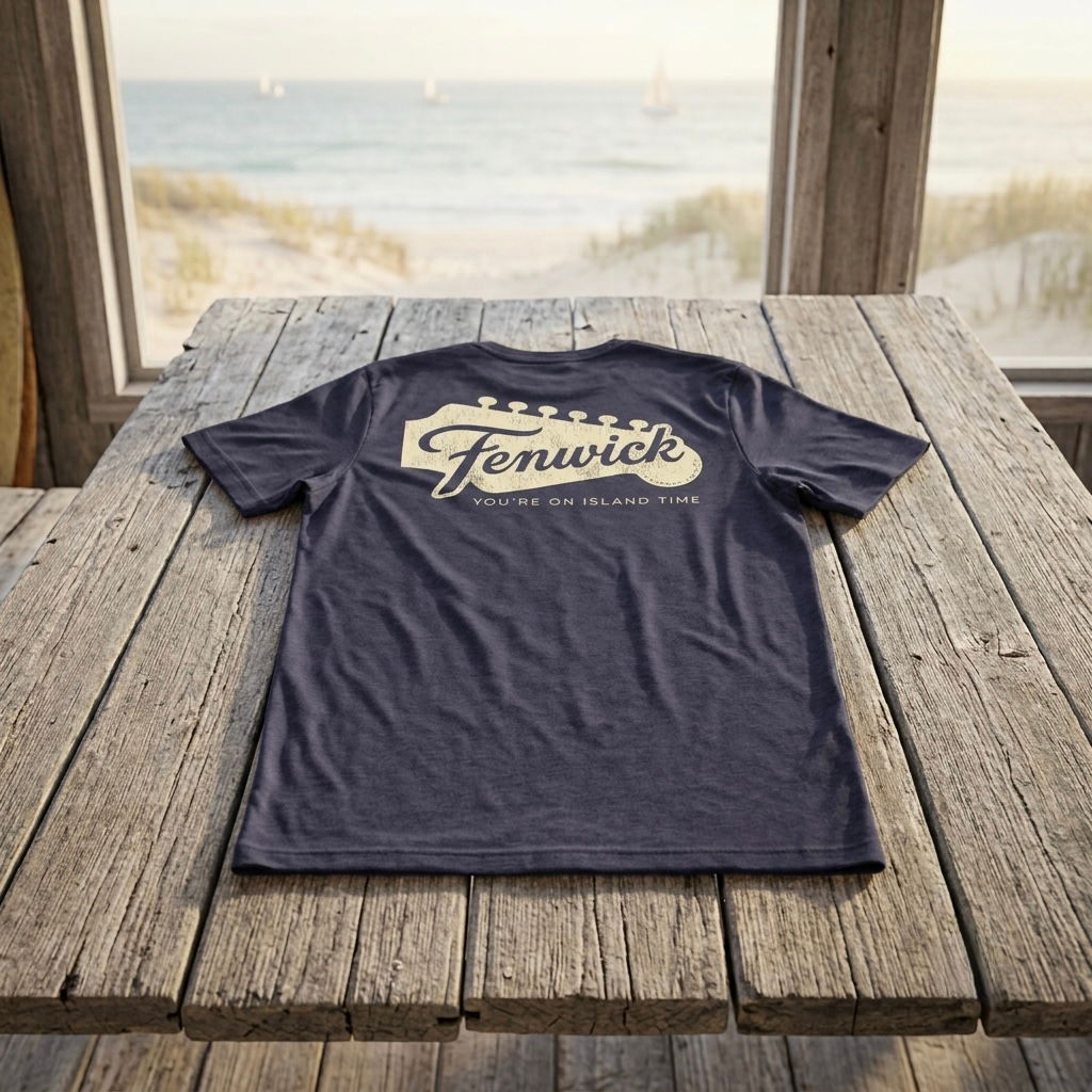 Fenwick Tee Heather Navy