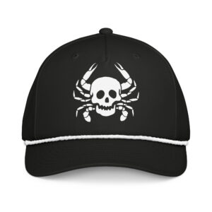 Pirate Crab Rope Hat Black