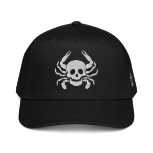 Pirate Crab Snapback Black